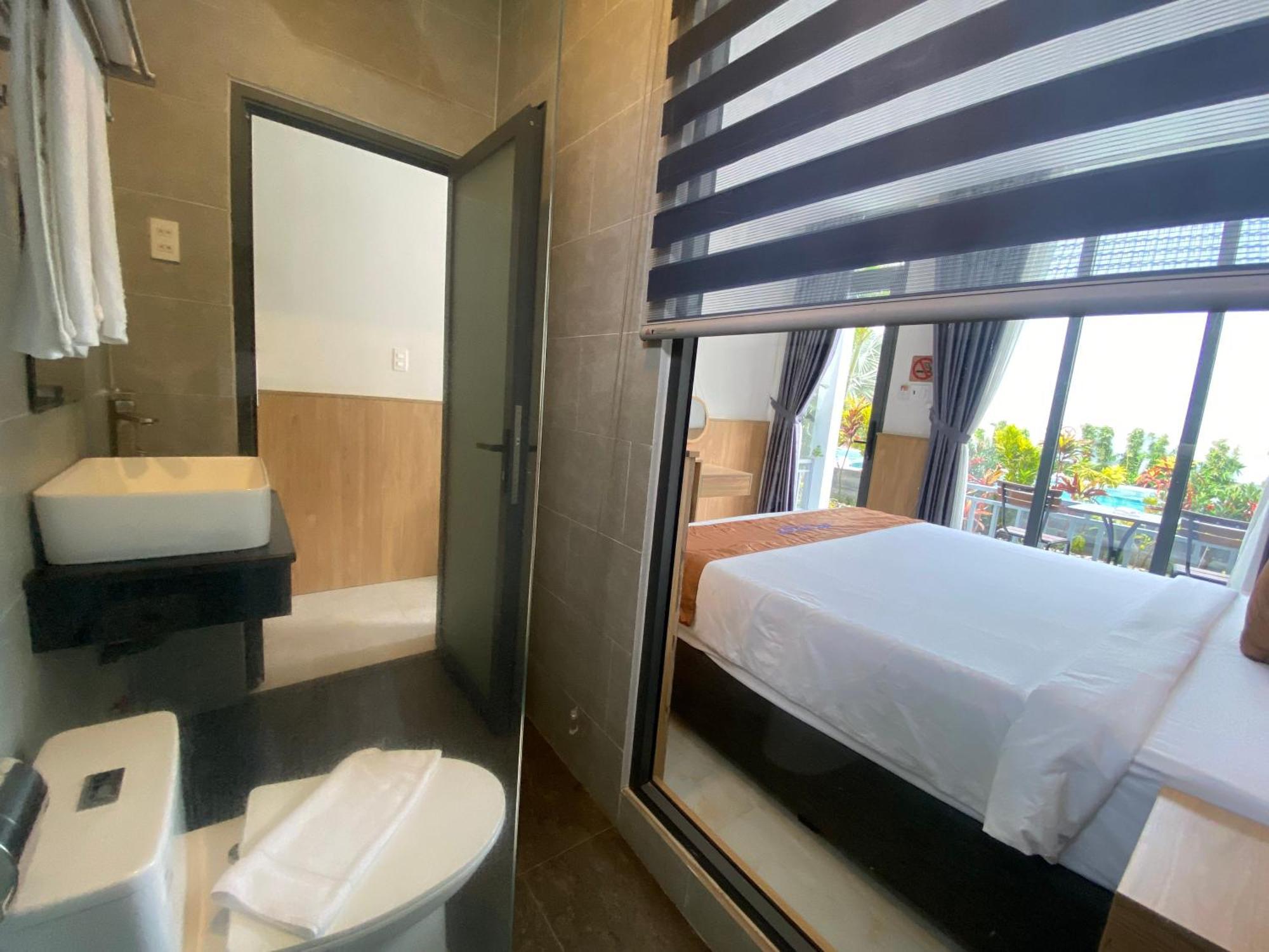 Ngoc Trai Xanh Bungalow Duong Dong Exterior foto