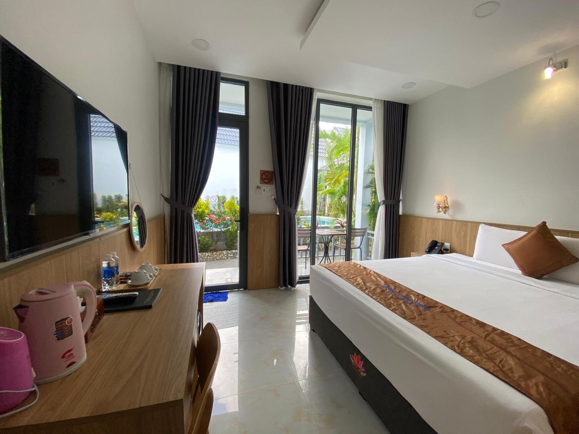 Ngoc Trai Xanh Bungalow Duong Dong Exterior foto
