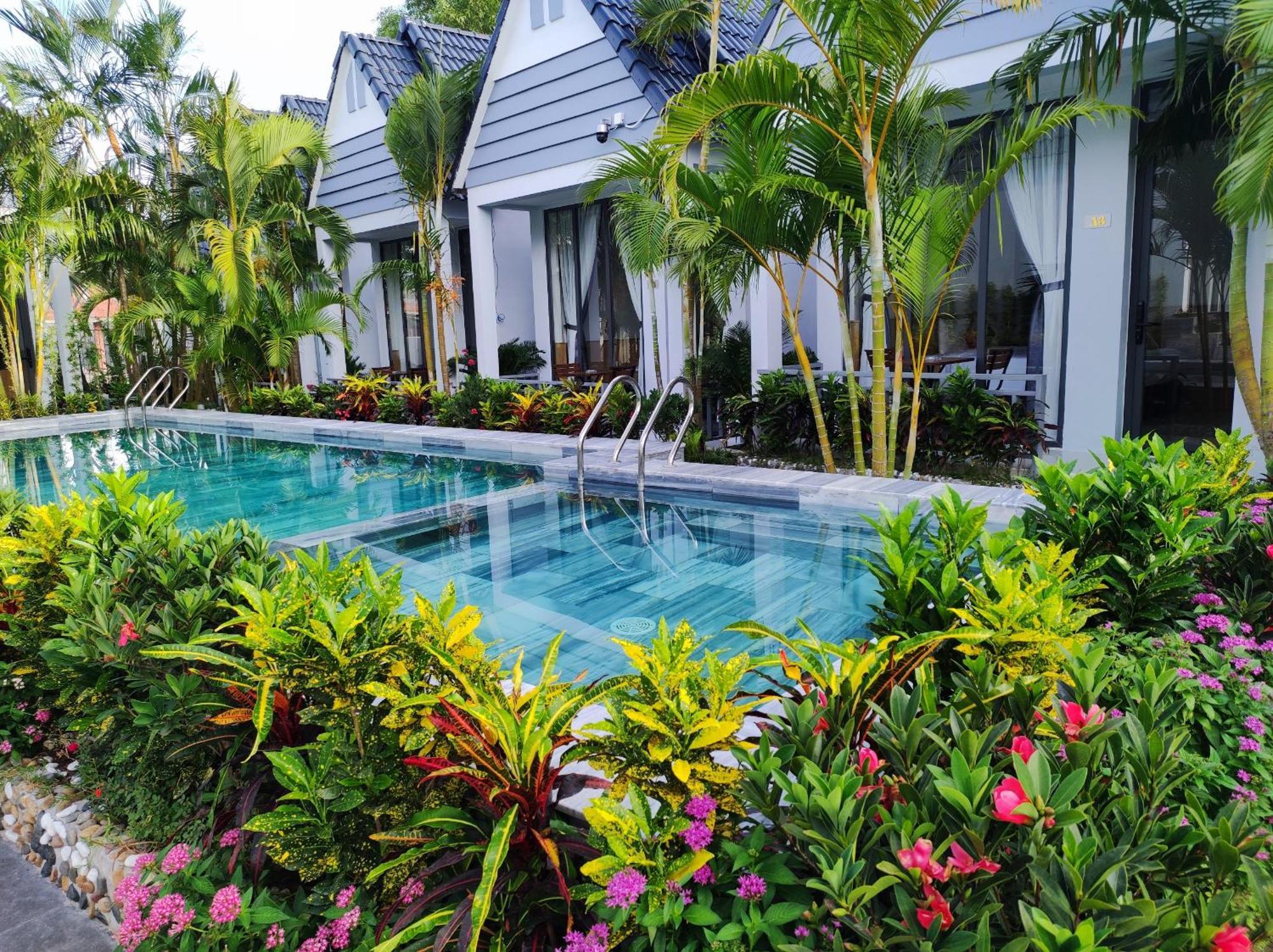 Ngoc Trai Xanh Bungalow Duong Dong Exterior foto