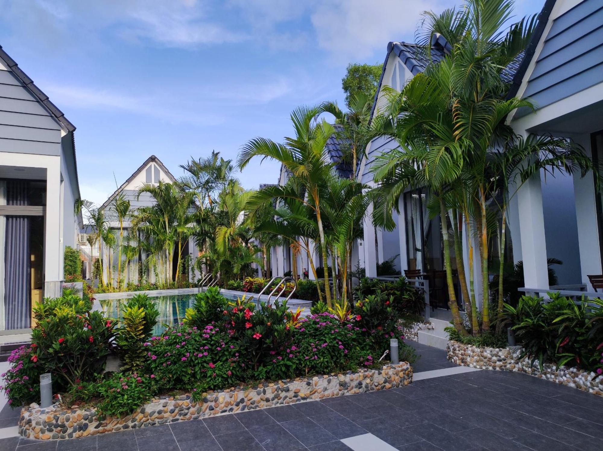 Ngoc Trai Xanh Bungalow Duong Dong Exterior foto