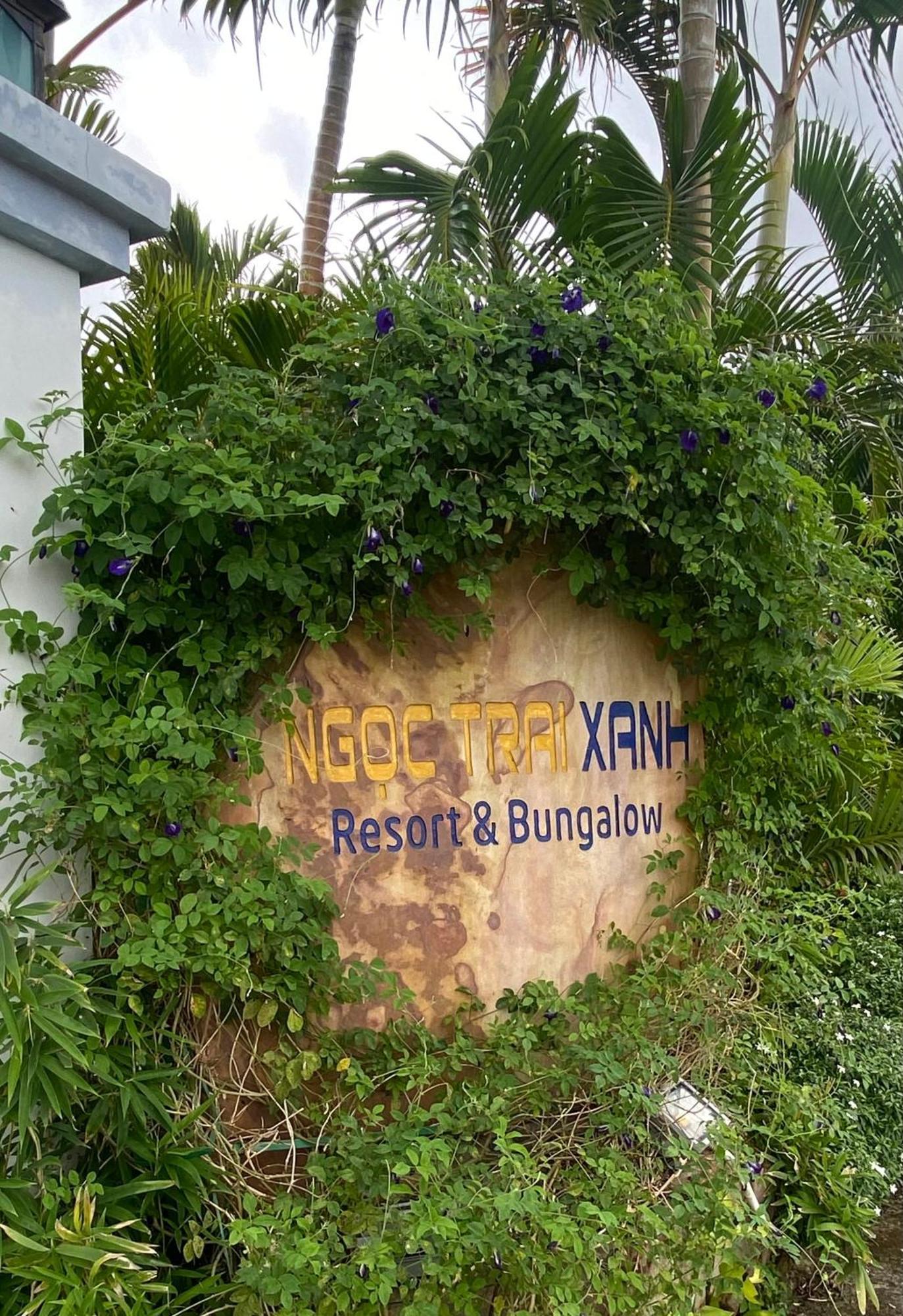 Ngoc Trai Xanh Bungalow Duong Dong Exterior foto